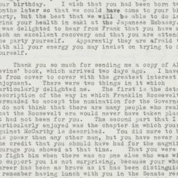 Letter: 1963 March 23