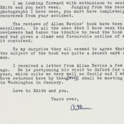 Letter: 1963 May 13