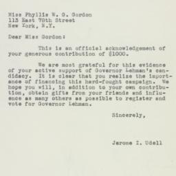 Letter: 1949 October 10