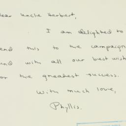 Letter: 1949 September 26
