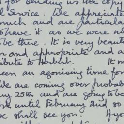 Letter: 1964 January 1