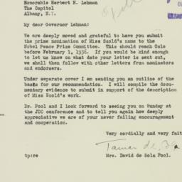 Letter: 1936 December 10