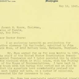 Letter: 1942 May 18