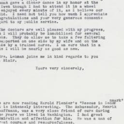 Letter: 1963 May 7