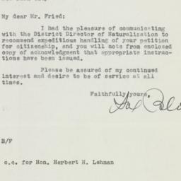 Letter: 1948 July 23