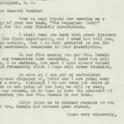 Letter: 1956 January 8