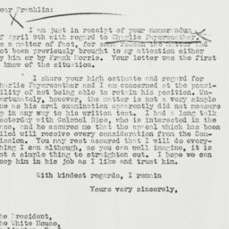 Letter: 1933 April 25