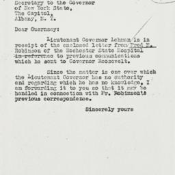 Letter: 1931 May 28