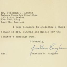 Letter: 1950 September 29