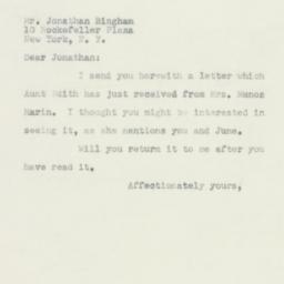Letter: 1950 April 24