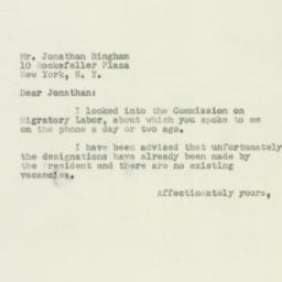Letter: 1950 July 21