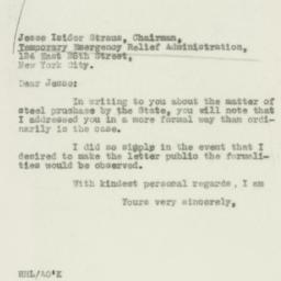 Letter: 1931 December 3