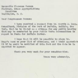 Letter: 1955 January 26