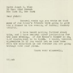 Letter: 1946 December 13
