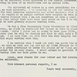 Letter: 1956 September 11