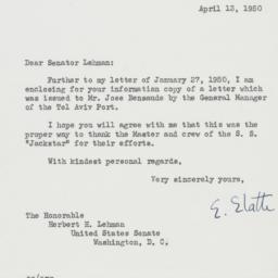 Letter: 1950 April 13