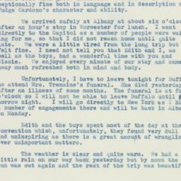 Letter: 1938 July 27
