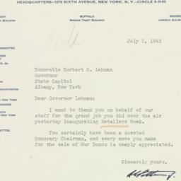 Letter: 1942 July 2