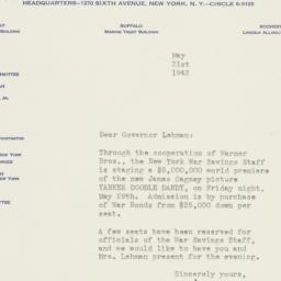 Letter: 1942 May 21