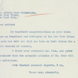 Letter: 1935 May 8