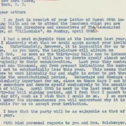Letter: 1941 April 1