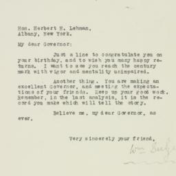 Letter: 1933 March 31