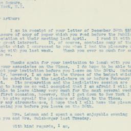 Letter: 1937 January 4