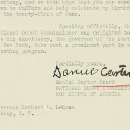 Letter: 1936 April 22