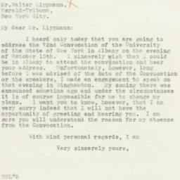 Letter: 1936 October 8