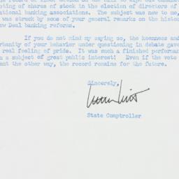 Letter: 1955 August 1