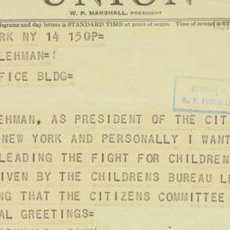 Letter: 1951 June 14