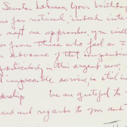 Letter: 1958 March 23