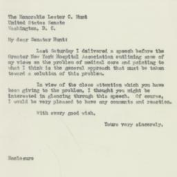 Letter: 1950 May 16