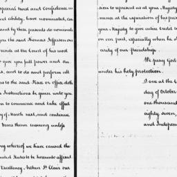 [Document, 1787 October 12]