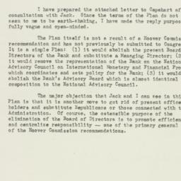 Memorandum: 1953 May 27