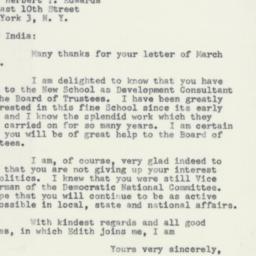 Letter: 1955 April 1