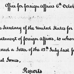 Document, 1787 October 06