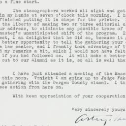 Letter: 1946 June 7