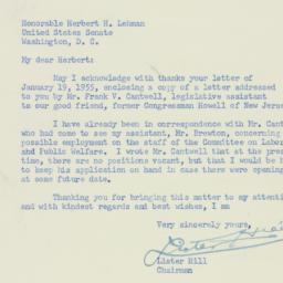 Administrative Record: 1955...