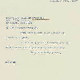 Letter: 1937 November 17
