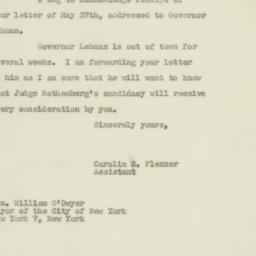 Letter: 1947 May 29