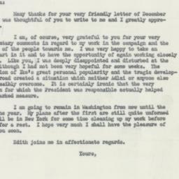 Letter: 1956 December 7