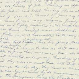 Letter: 1952 December 22