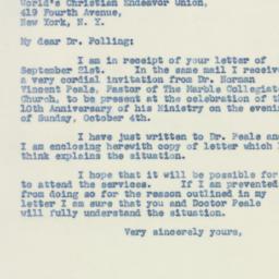Letter: 1942 September 23