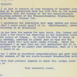 Letter: 1939 December 19