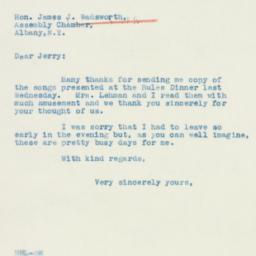 Letter: 1939 April 29