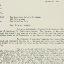 Letter: 1947 March 28