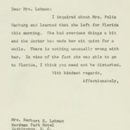 Letter: 1950 January 23