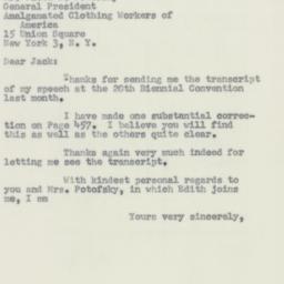 Letter: 1956 June 8