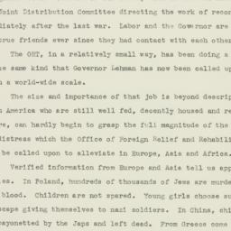 Speech: 1943 January 31